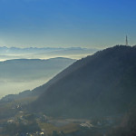 Spoza Chełmu wyglądają Tatry