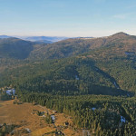 Znad Wyrębisk Szczawskich królowa Beskidu Wyspowego - Mogielica (1170 m n.p.m.)
