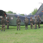 MPL  2009 . Bundeswehra w Krakowie przy Dornierze 28