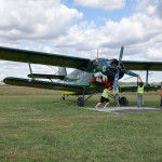 Były jeszcze ze dwa, trzy  inne - wśród nich wiedeński An-2. Sama radość obracania tysiąckonnego silnika.
